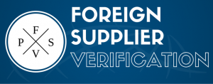 Foreign Supplier Verification Program